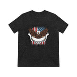 Unisex Triblend Tee-Proud American